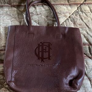 Brown Leather Tote Bag